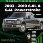 2003 - 2010 6.0L 6.4L Powerstroke F250 F350 | SCT